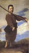 Jusepe de Ribera The Beggar Known as the Club-foot (mk05) Spain oil painting artist